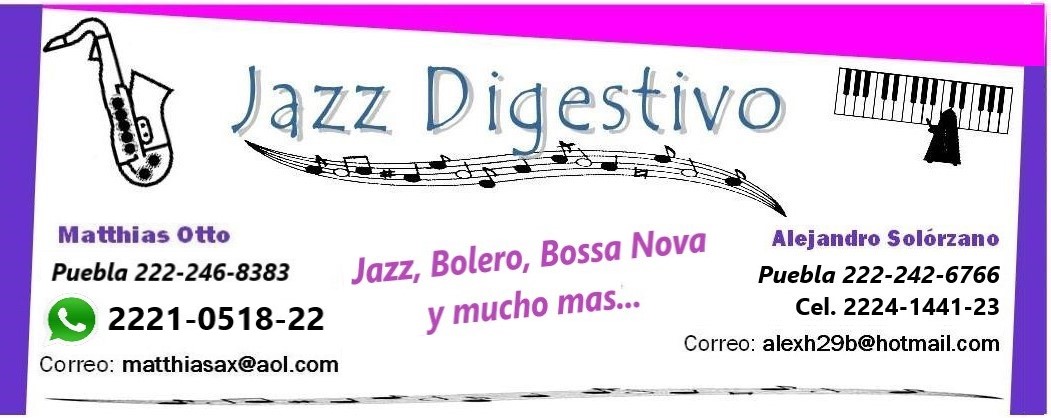 Contactos Grupo musical Jazz Digestivo Contactos Grupo musical Jazz Digestivo
