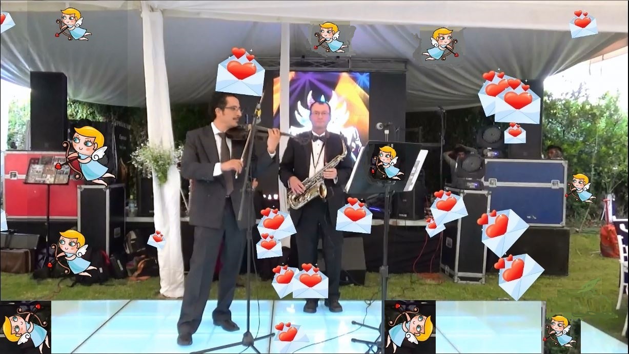 Grupo musical Jazz Digestivo Puebla/México con Violín - Música romántica -- www.jazz-digestivo.org