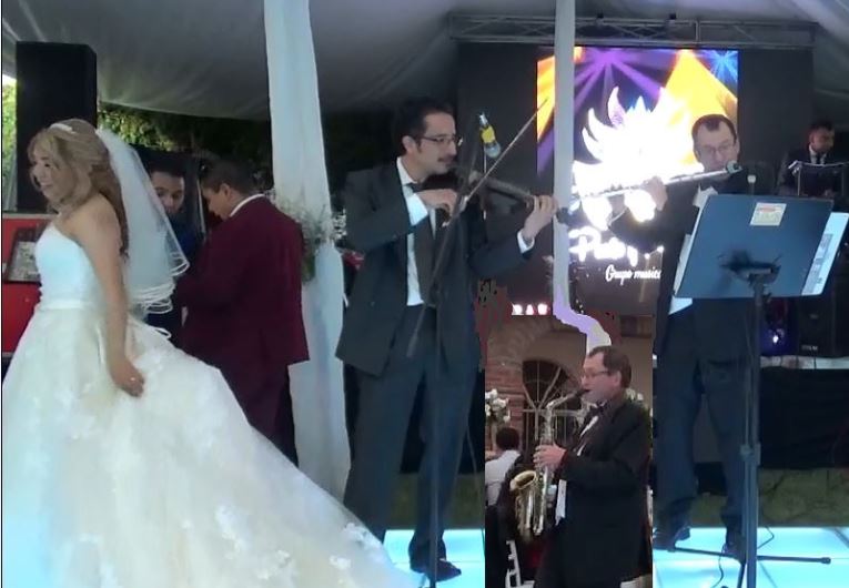 Matthias Otto y Víctor Vázquez - Saxofón y Violín Puebla en Boda
 -- www.jazz-digestivo.org