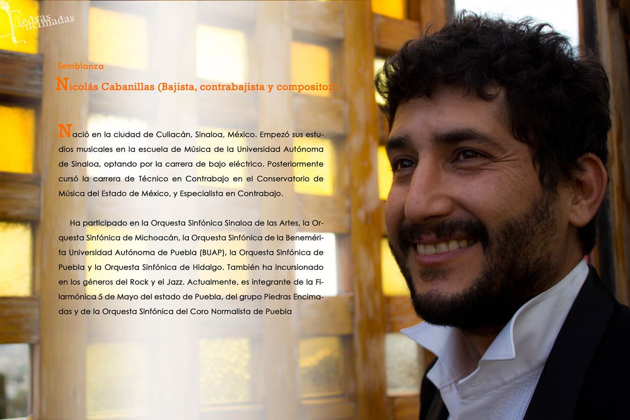 Semblanza Nicolás Cabanillas: Contrabajo y Bajo eléctrico --
www.jazz-digestivo.org